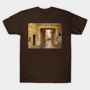 Street in Piran, Slovenia T-Shirt